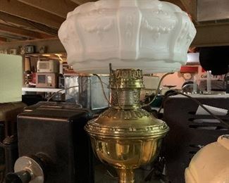 Aladdin oil lamp
