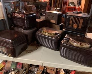 Antique tube radios