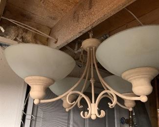 Hanging light fixture 
