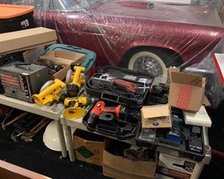 Dewalt, black and decker drills, power tools