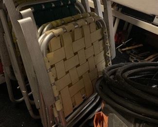 Vintage lawn chairs