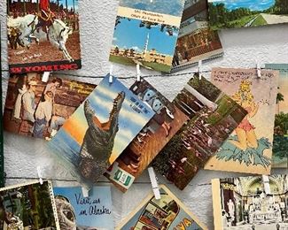 Vintage postcards