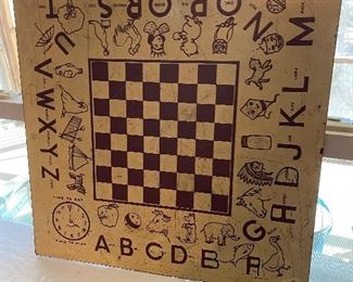 Vintage top to child’s table