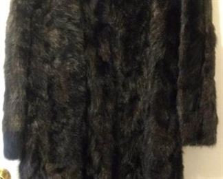 Full length mink coat