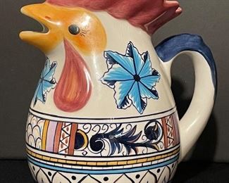 Palermo hand painted pitcher