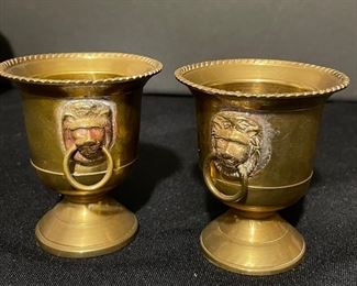 Brass planters