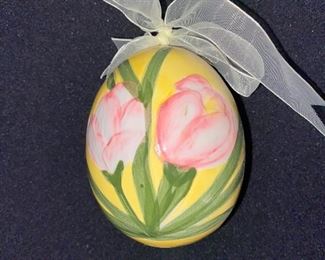 Hand painted egg