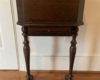 Antique Mahogany Sewing Stand