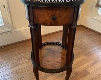 Circular Theodore Alexander Accent Table