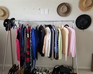 Lots of women's clothing