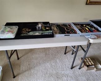 Lots and lots of costume jewelry