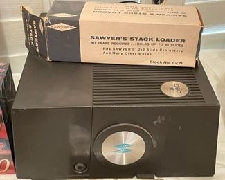 Sawyer's 550 projector with loader