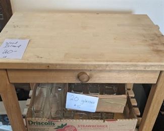 $20 - Wood island "as is"