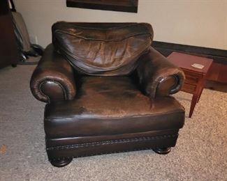 Leather chair-$200.00