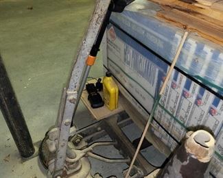 antique but functional pallet Jack/$250.00