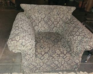 Large upholstered chair-$150.00