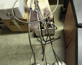 metal candelabra- 1 of 2. $50 EACH