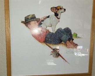 Norman Rockwell-$50.00