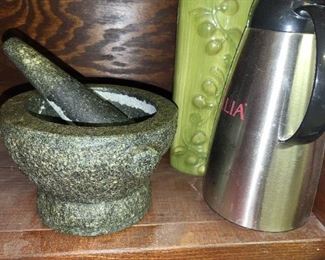 Mortar & pestle-$30.00