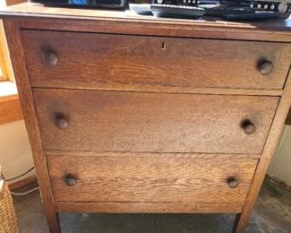 antique chest of drawers-$175.00