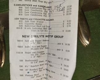 Vintage Dirilyte flatware-$150.00