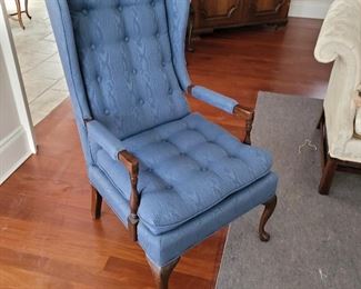 Wing back chairs