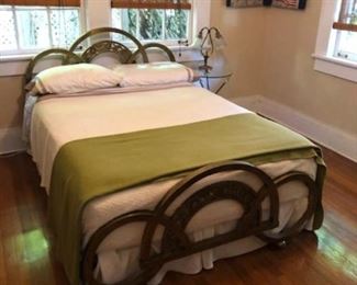 ART DECO FULL SIZE BED FRAME