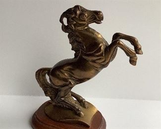 Brass Horse Figurine