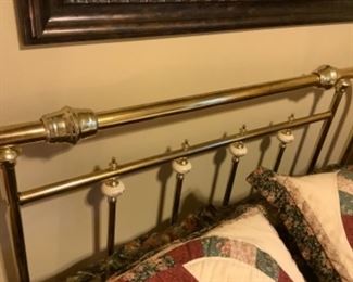 Brass Queen Bed 