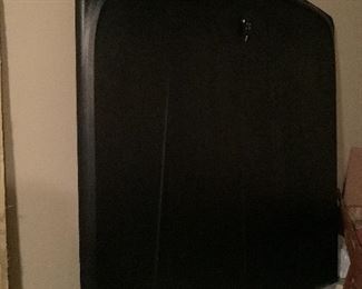 Truck bed cover with key. Serial #667759