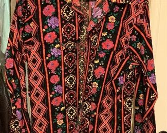 Western Square Dance Long Sleeve shirts 