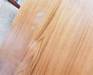 Copenhagen Teak-wood Extendable Dining Table Set is $475