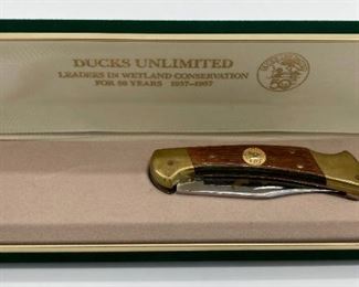 Ducks Unlimited 50th Anniversary Knife