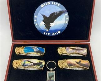 Wild Life Eagle Pocket Knife Set