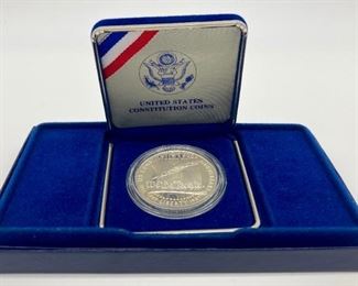 United States Constitution Silver Coin