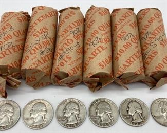 Lots of Silver Quarters