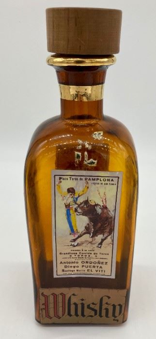 Vintage Whiskey Bottle