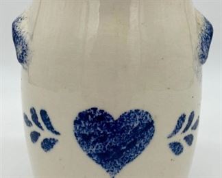 Country Heart Vase
