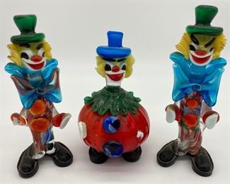 Murano Clowns
