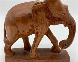 Carved Wooden Elephant