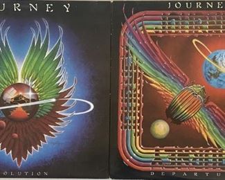 (2) Vintage Journey Albums - Departure And Evolution 1979 & 1980