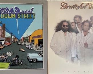 (2) Grateful Dead Vintage Albums - Shakedown Street And Go To Heaven