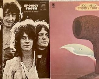 (2) Vintage Spooky Tooth Albums - Tobacco Road And Spooky Two