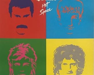 Queen Hot Space 1982 Vinyl Album