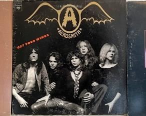 (3) Aerosmith Albums - "Rocks", "Toys In The Attic", And "Get Your Wings"