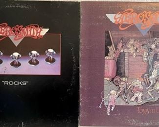 Aerosmith Rocks And Toys In The Attic Vintage Albums