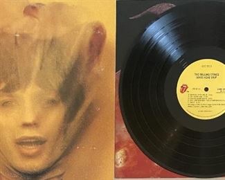 Rolling Stones Goat Head Soup 1973 Vintage Vinyl With Poster