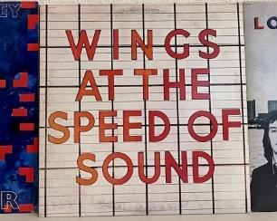 (3) Albums - (2) Wings London Town, And Speed Of Sound (1) Paul McCartney Tug Of War