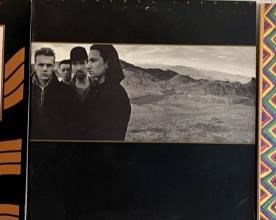 (3) Albums - U2 The Joshua Tree, Paul And Linda McCartney Ram, And No Nukes 1979 Music Concert Triple Album