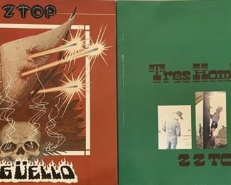 ZZ Top Deguello 1979 & Tres Hombres 1973 Albums